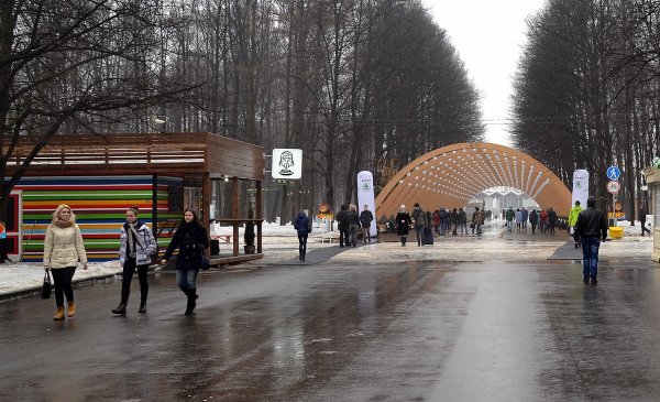 Зоны парка Сокольники