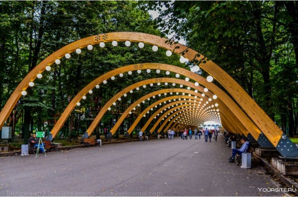 Парк Сокольники Центральная аллея