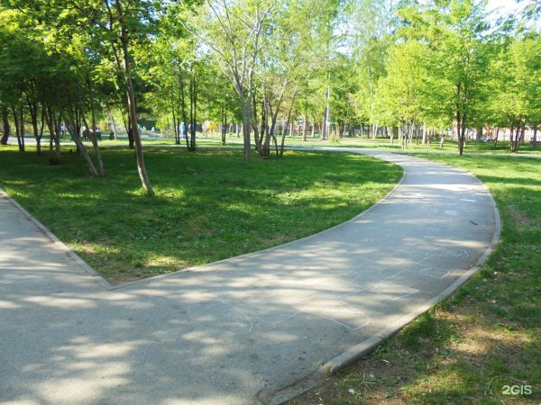 Сквер башня Новосибирск