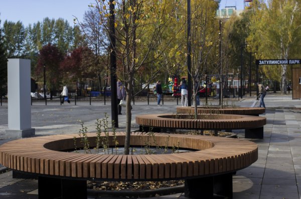 Затулинский парк Новосибирск 2020