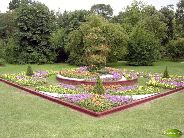 Цветник модульный парк Горького