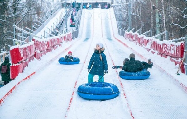 Горка всепогодка в Сокольниках