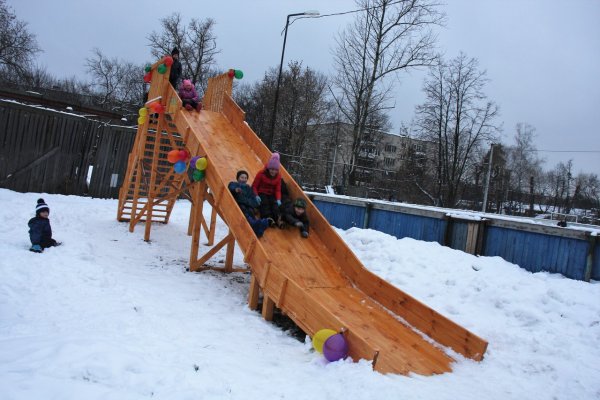 Горка катальная "Снежинка-2"