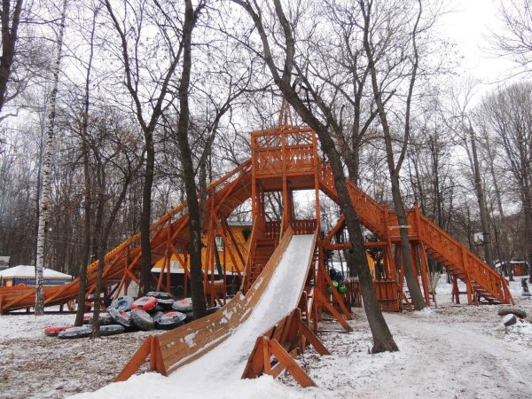 Горки в парке 1 мая Нижний Новгород