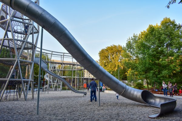 Парк Горького Москва детские площадки