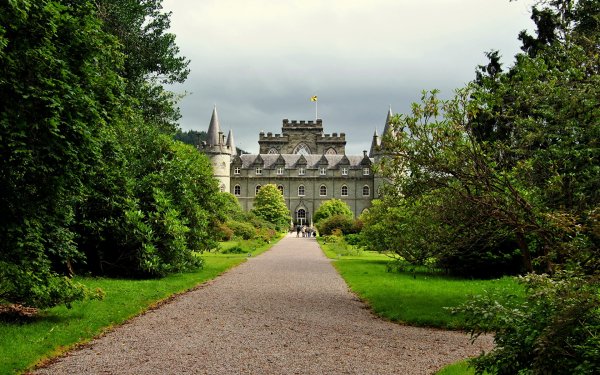 Замок инварами, Шотландия