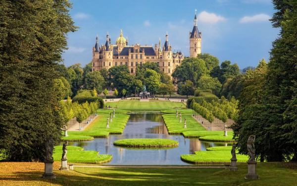 Шверин Германия дворец