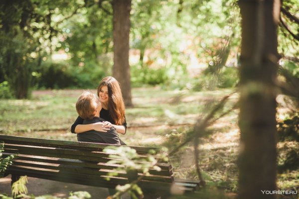 Парочка в парке