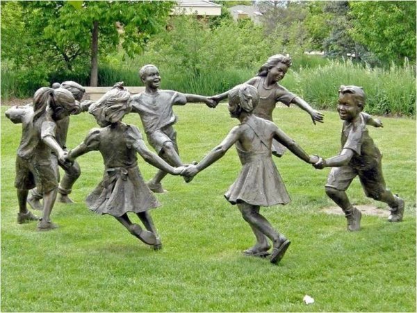 Скульптура в парке