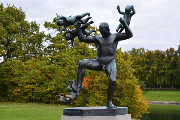 Вигеланд парк в Осло