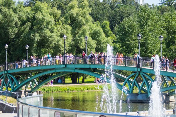 Царицынский парк в Москве