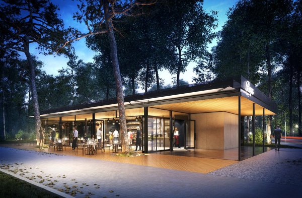 Павильон кафе парк