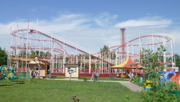 Парк Арлекино Барнаул аттракционы