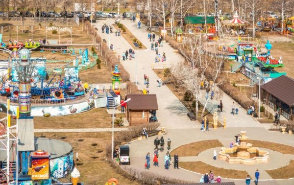 Парки аттракционов в Барнауле