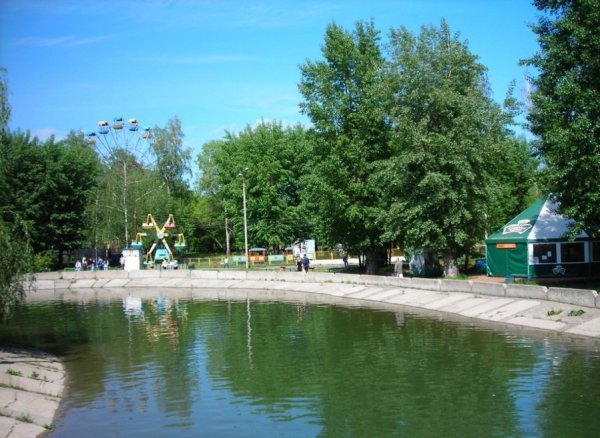 Парк изумрудный Барнаул