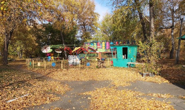 Изумрудный парк города Барнаула