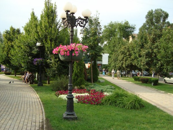 Сквер Пушкина Донецк