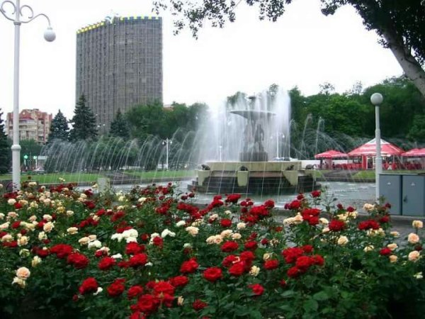 Парк аллея роз Ростов