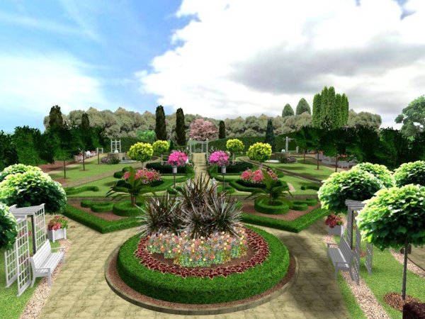 Садово-парковый ландшафт