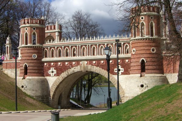 Фигурный мост Баженов в.и Царицыно