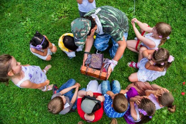 Развлечения для детей на природе