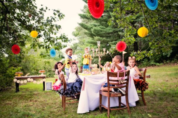 Детский день рождения на природе