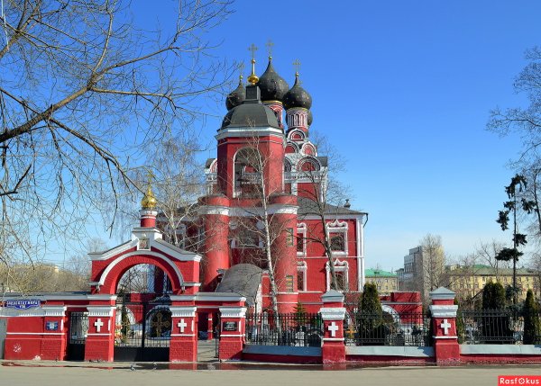 Церковь Тихвинской Божьей матери в Алексеевском