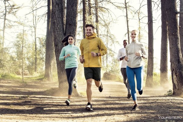 Человек на пробежке