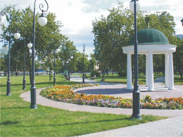 Александровский парк Тюмень