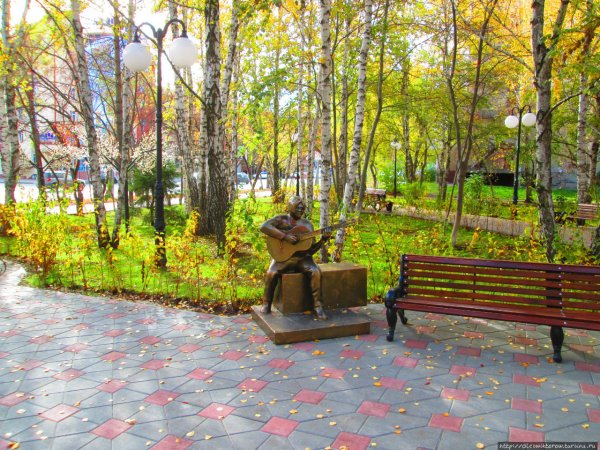 Тюмень парк сквер