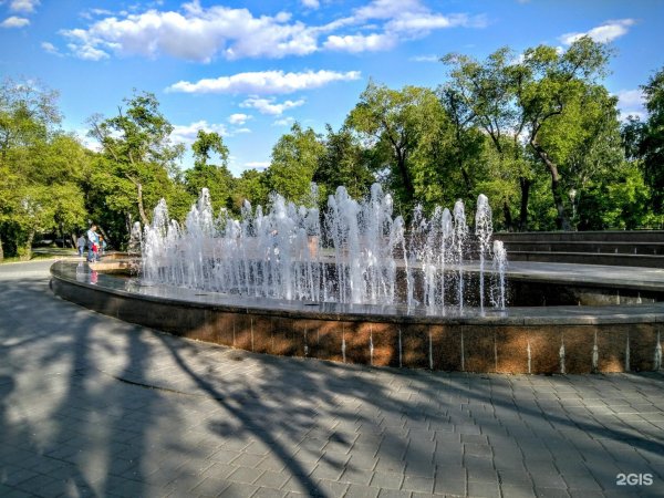 Александровский сад Тюмень фонтан