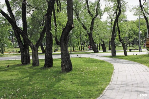 Скверы Тюмени