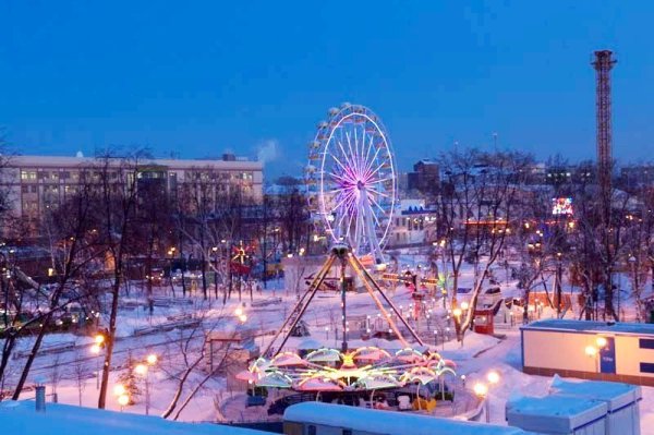 Цветной бульвар Тюмень Горсад