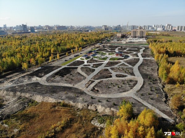 Парк дружбы Тюмень