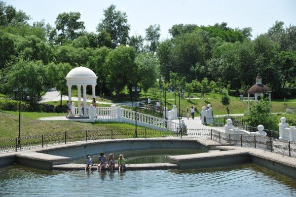 Город Хабаровск парк Северный