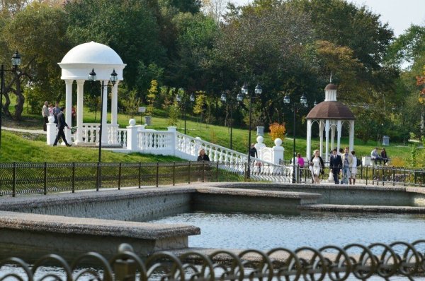 Северный парк весной Хабаровск