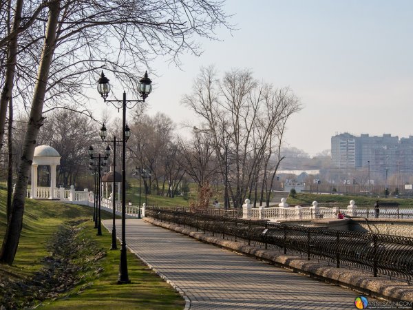 Парк Хабаровск осень