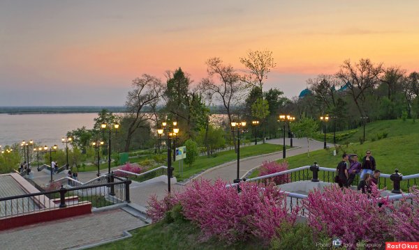 Набережная реки Амур Хабаровск