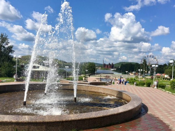 Парк Бондина Нижний Тагил фонтаны