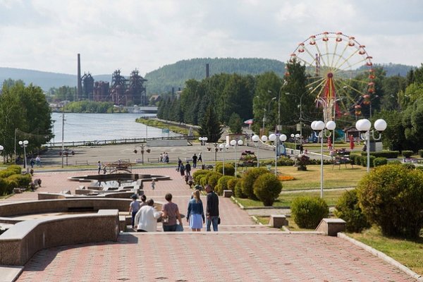 Нижний Тагил набережная парк Бондина