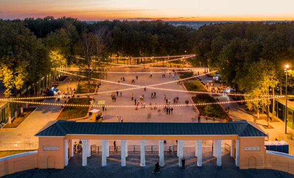 Смотровая площадка Нижний Новгород парк Швейцария