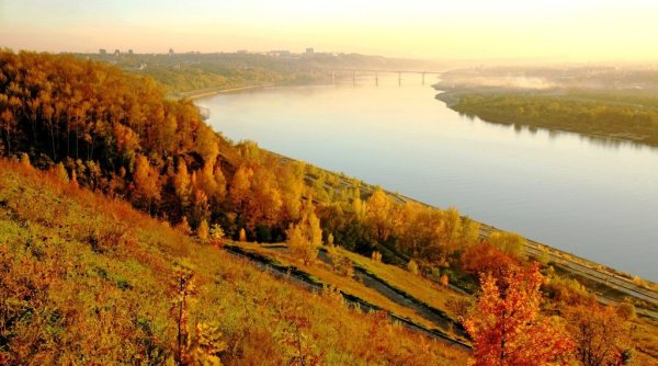 Парк Швейцария Нижний Новгород осень