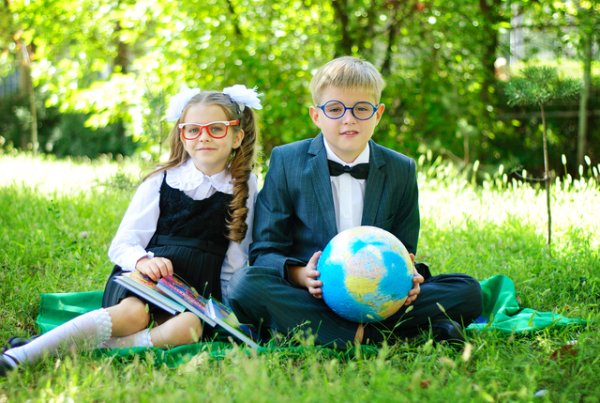 Фотосессия школьника на природе