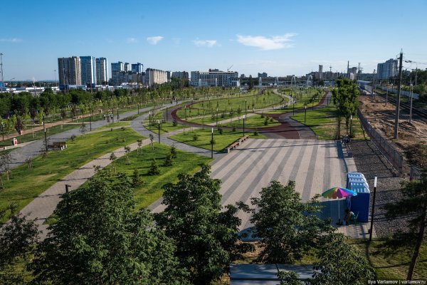 Парк у Мамаева Кургана Волгоград