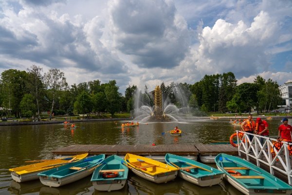 Парк Останкино Лодочная станция