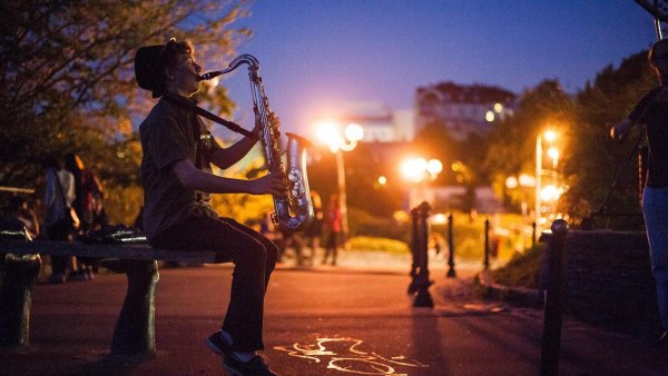 Музыканты на улице