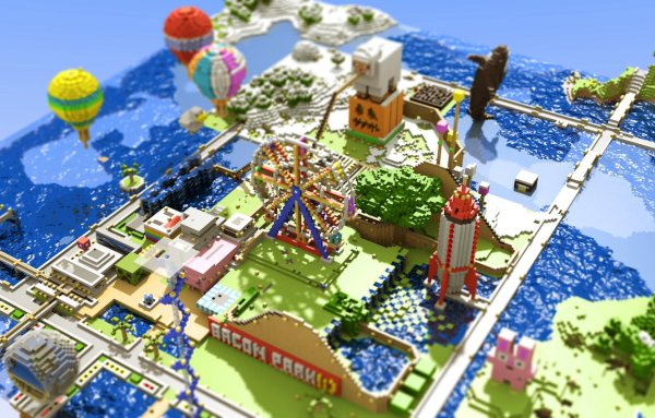 Minecraft. Парк аттракционов