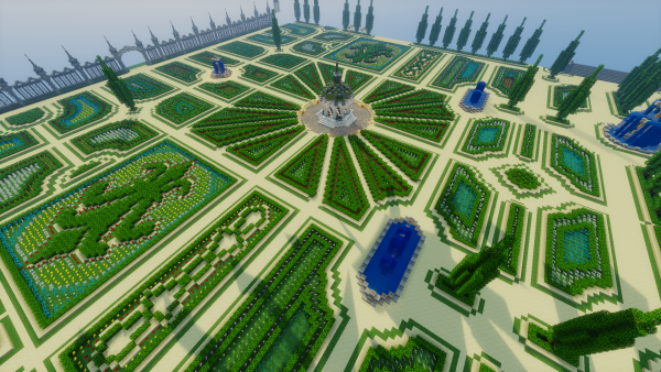 Парк в МАЙНКРАФТЕ