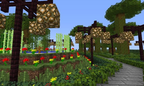 Сад для МАЙНКРАФТА