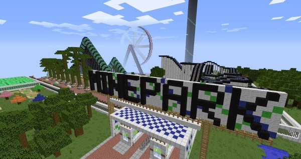 Minecraft. Парк аттракционов